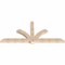 Ekena Millwork Redmond Smooth Timber Gable Bracket, Douglas Fir, 96"W x 44"H x 3 1/2"D x 5 1/2"F, 11/12 Pitch GBW096X44X0406RED00SDF - alternate 4